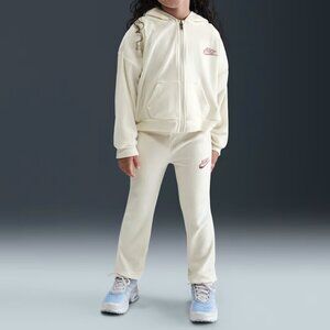 NWT Nike Little Kids' 2-Piece Velour Flared Leggings Set